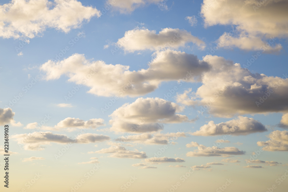 Fototapeta premium sky clouds sunset