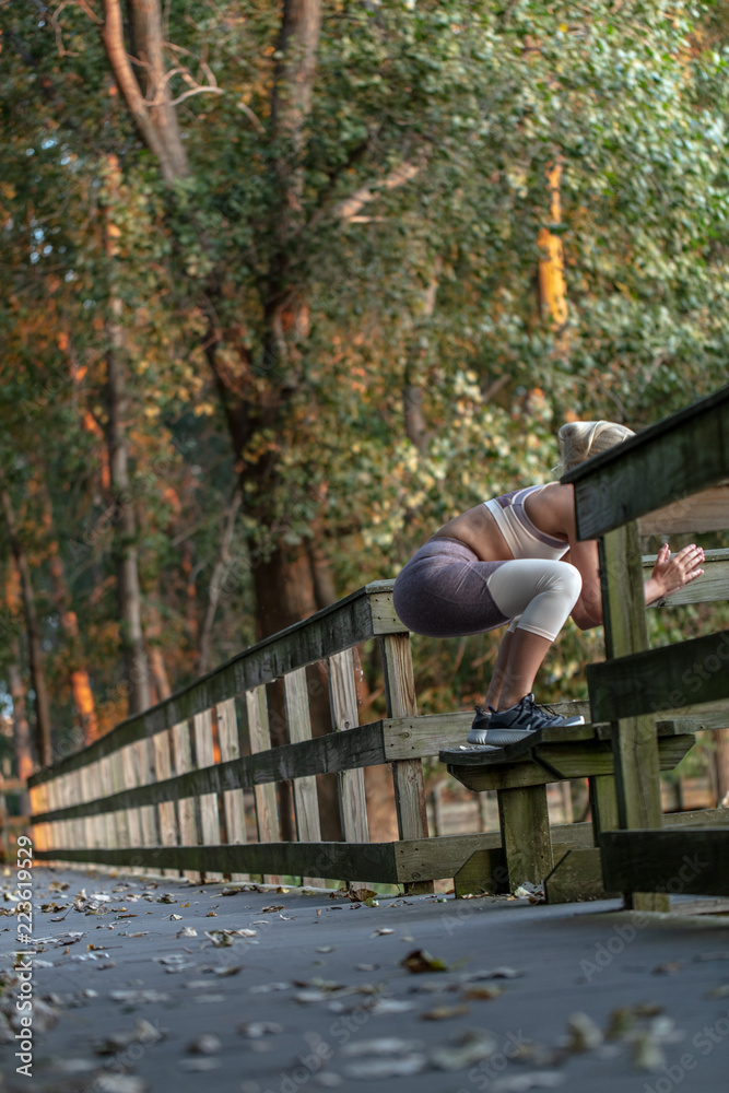 Women Working Out being Healthy in Nature