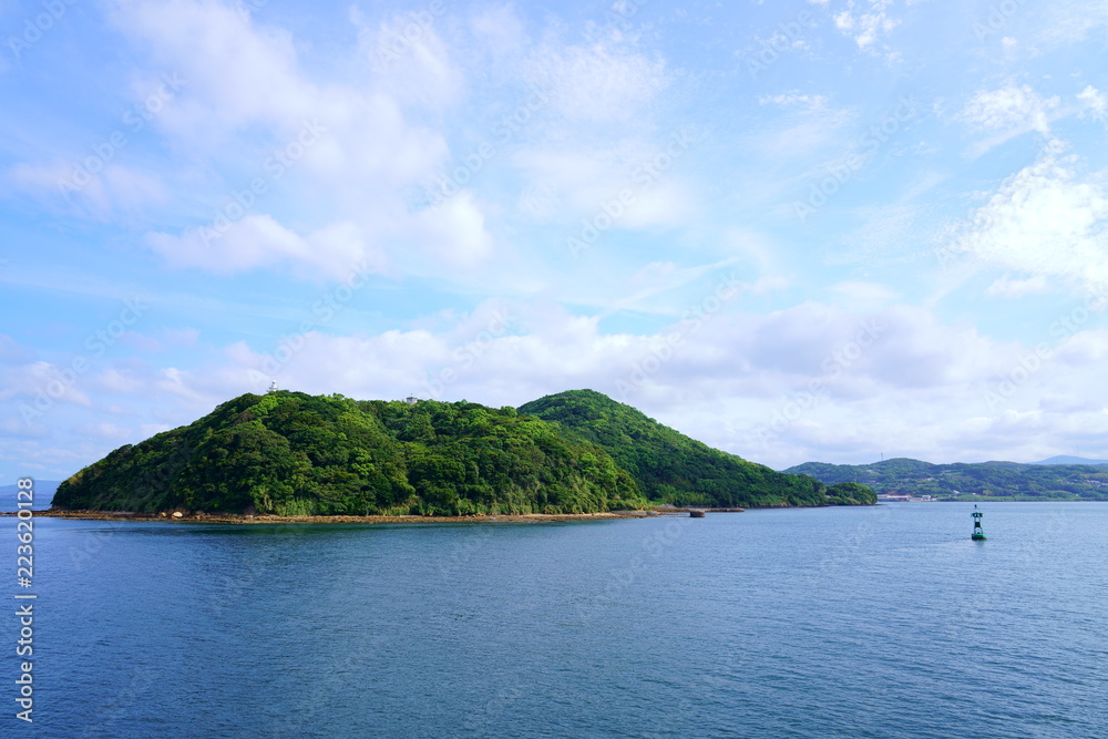 Fototapeta premium [長崎県]佐世保湾高後埼