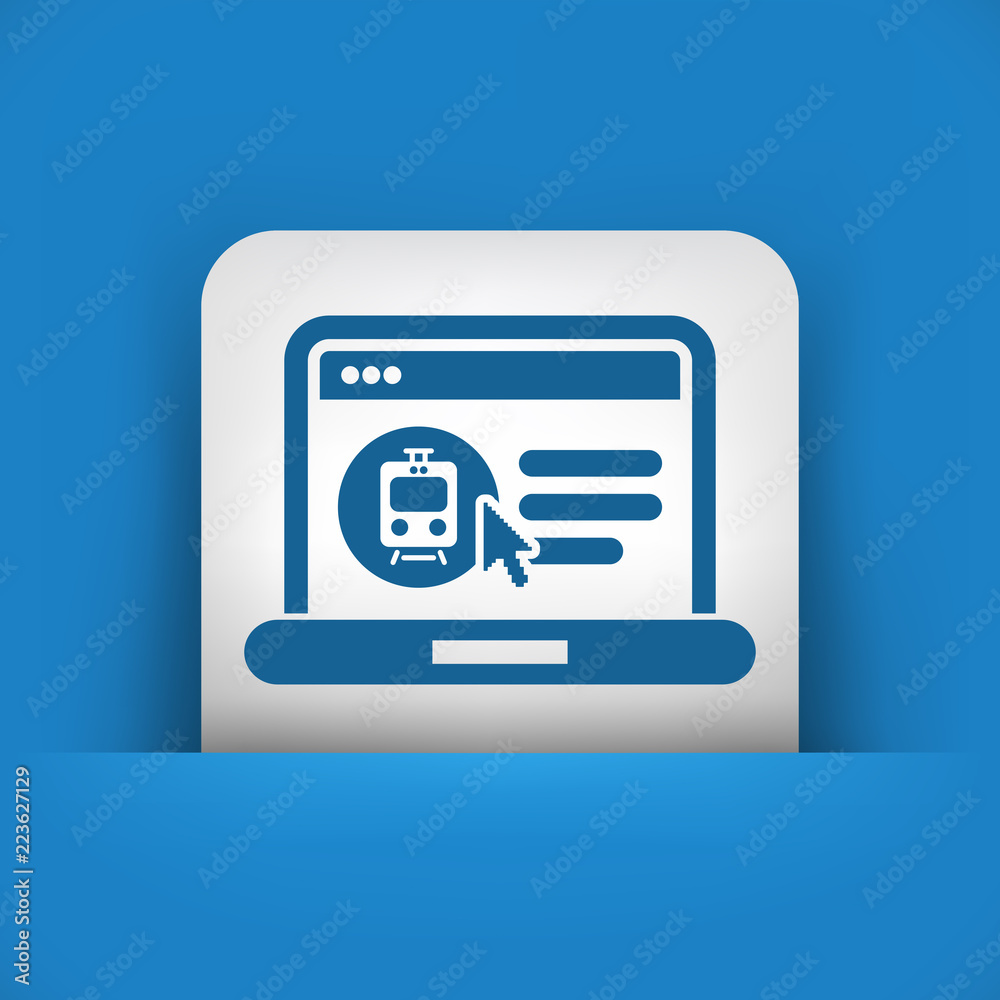 Booking train ticket on internet Booking train ticket on internet