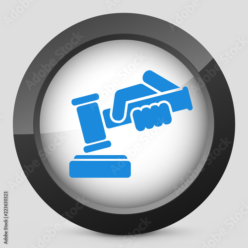 Hammer judge icon