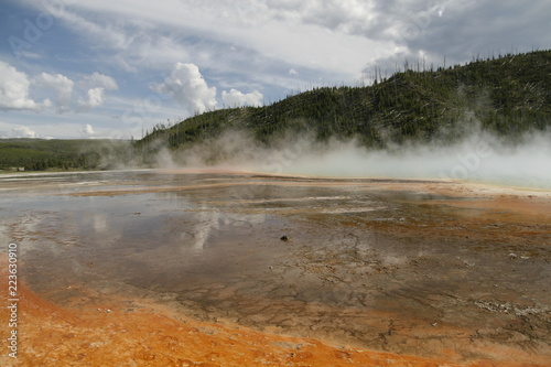 hot pod in yellowstone national park