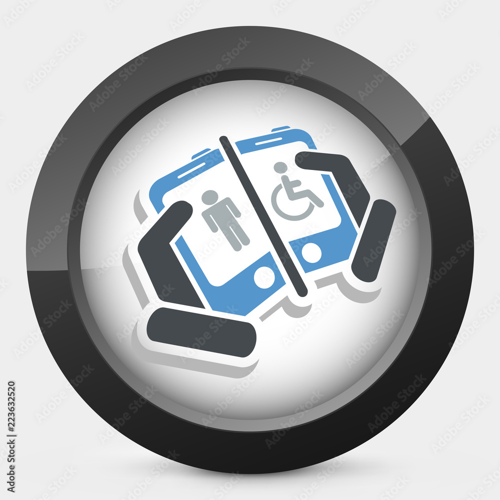 Fototapeta premium Disabled device