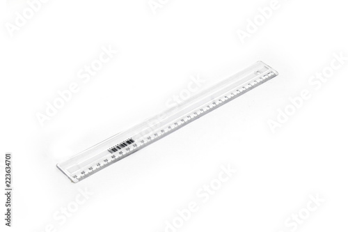 Ruler 30 cm. Measuring tool. Ruler Graduation. Ruler grid 30 cm. Size indicator units.
