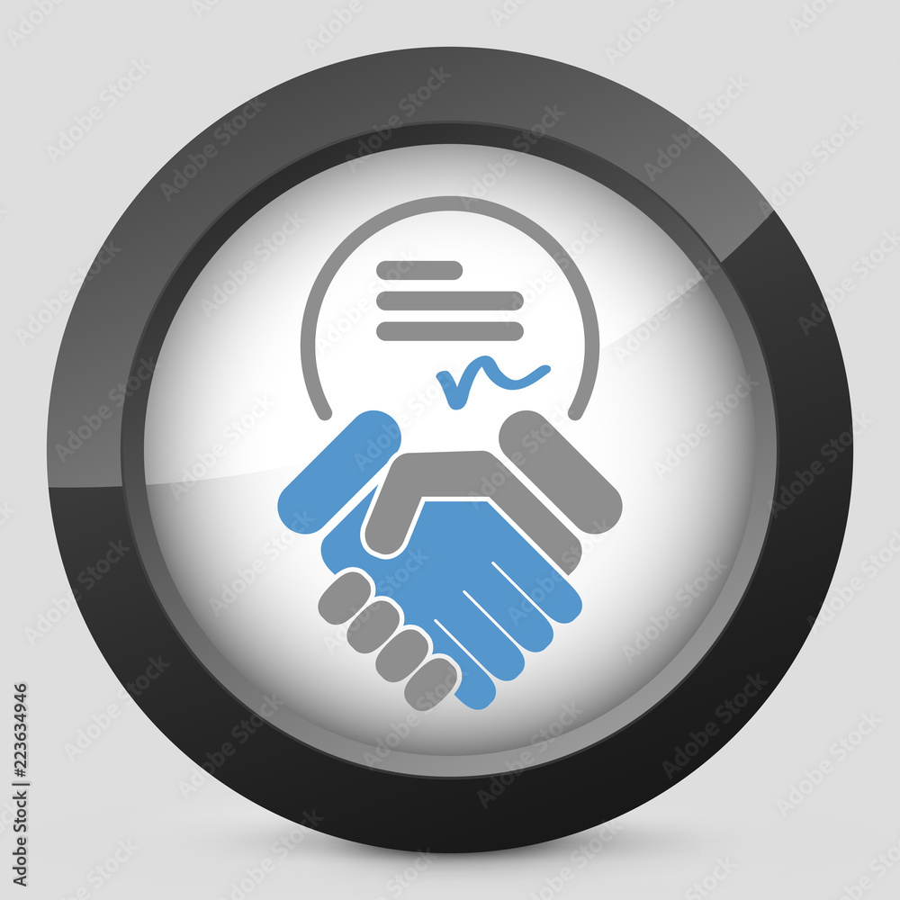 Sign on agreement document Sign on agreement document
