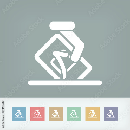 Vote concept icon