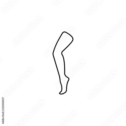 Tight woman clothes icon. Element of clothes icon for mobile concept and web apps. Thin line Tight woman clothes icon can be used for web and mobile