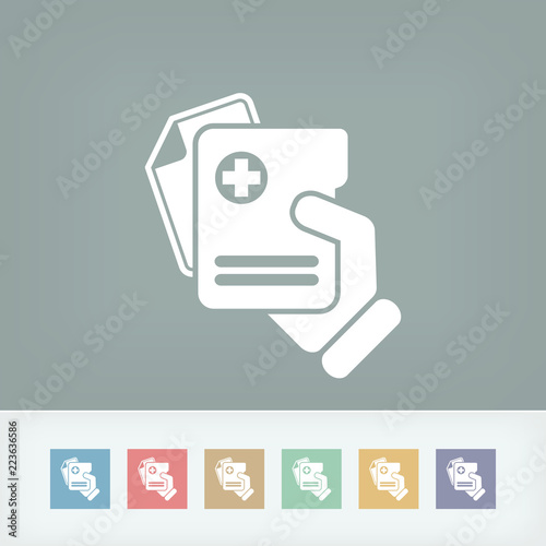 Medical document icon