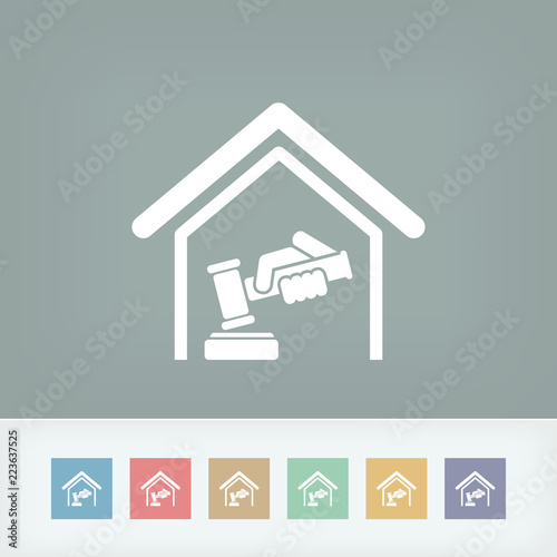 Court gavel icon