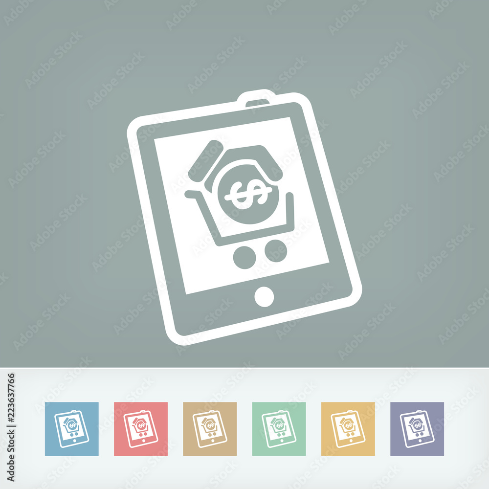 Tablet store icon
