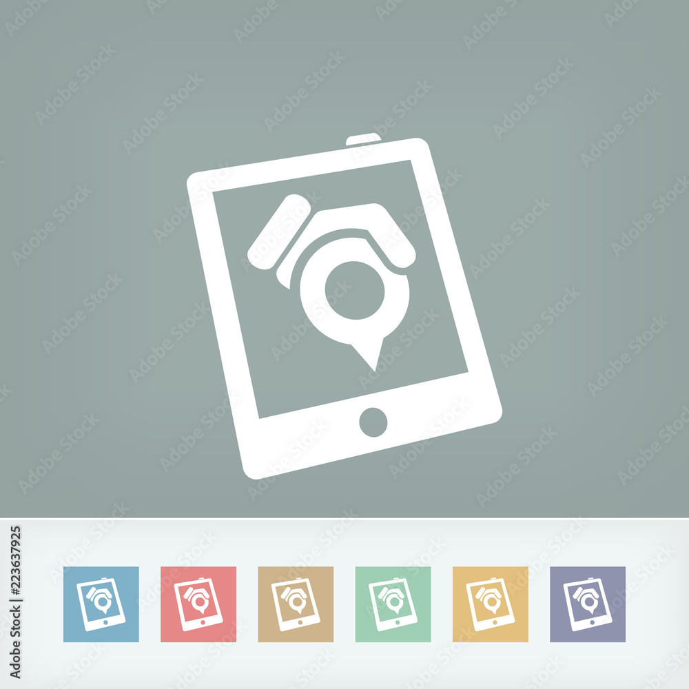 Map pointer icon Map pointer icon