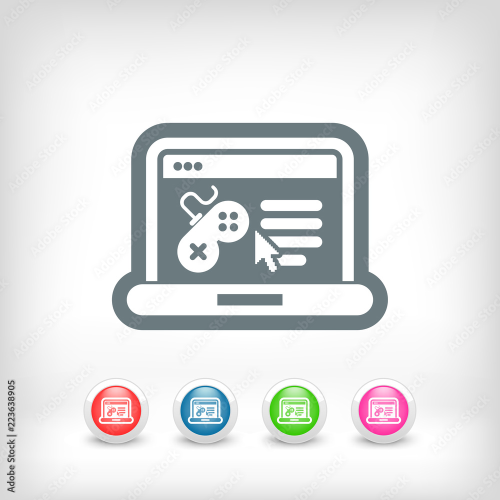 Videogame website icon Videogame website icon