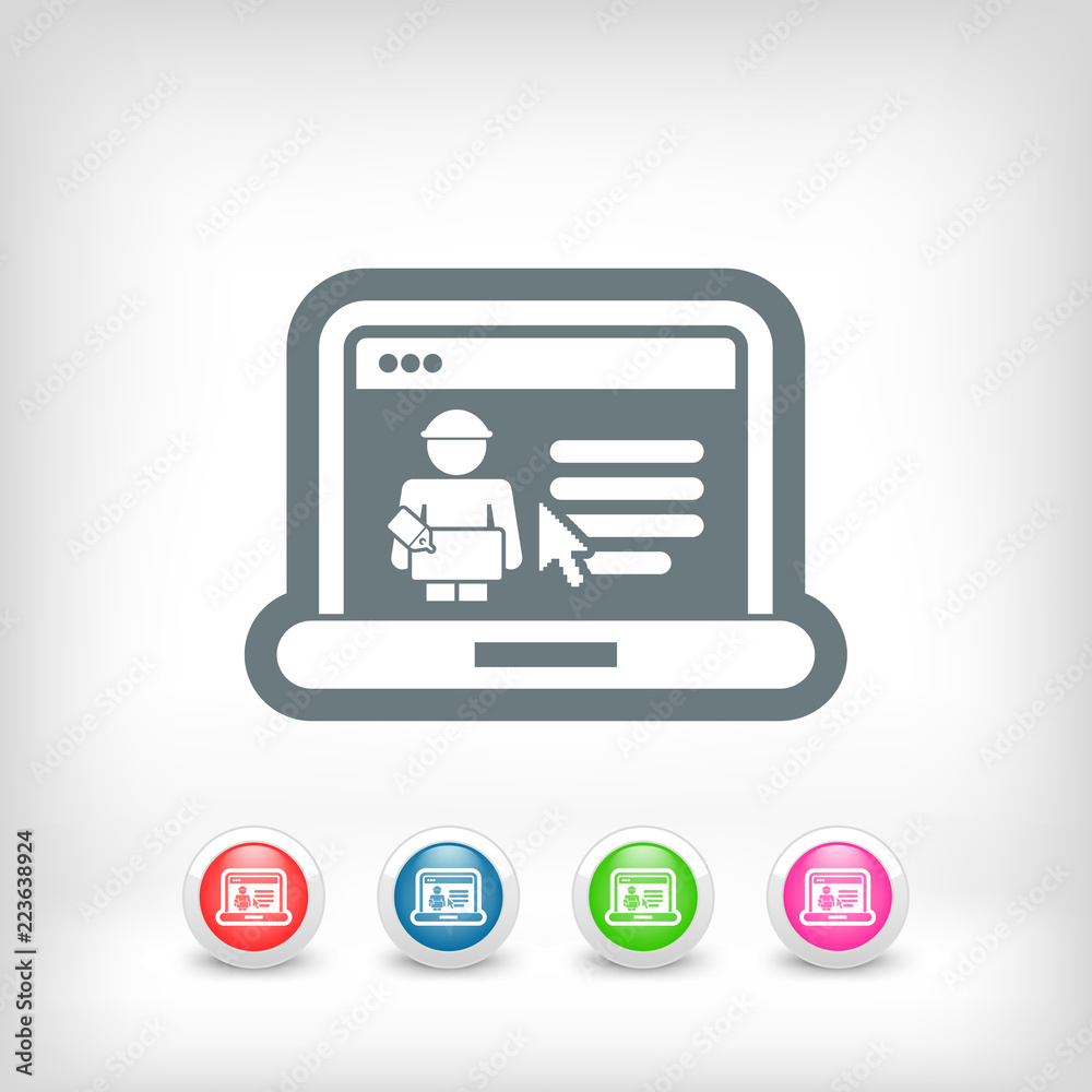 Delivery page of e-commerce website Delivery page of e-commerce website