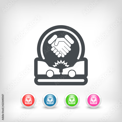 Agreement on road accident