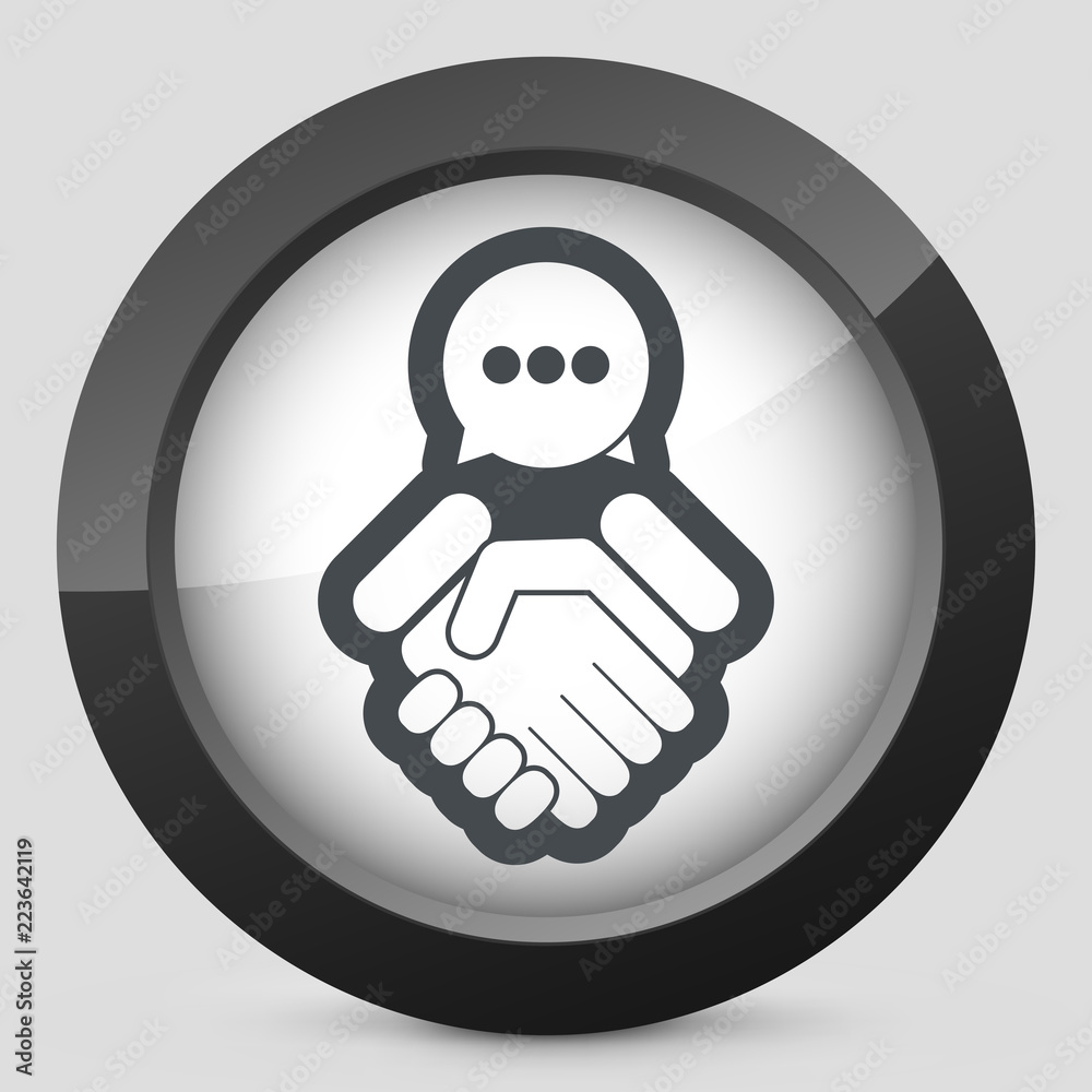 Dialogue to reach an agreement