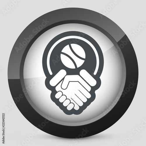 Tennis fairplay icon