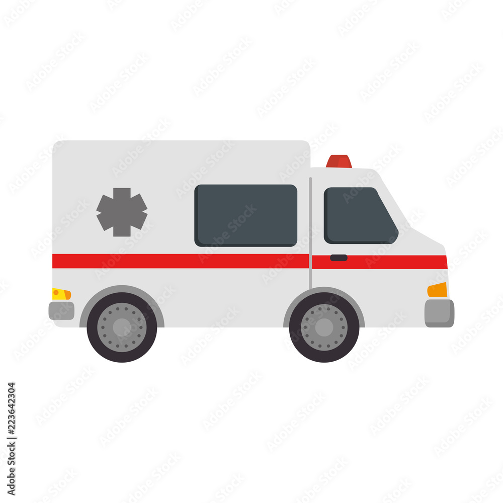 ambulance car isolated icon ambulance car isolated icon