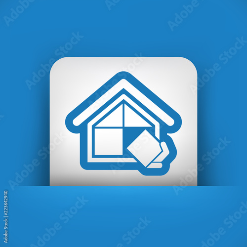 Construction company symbol