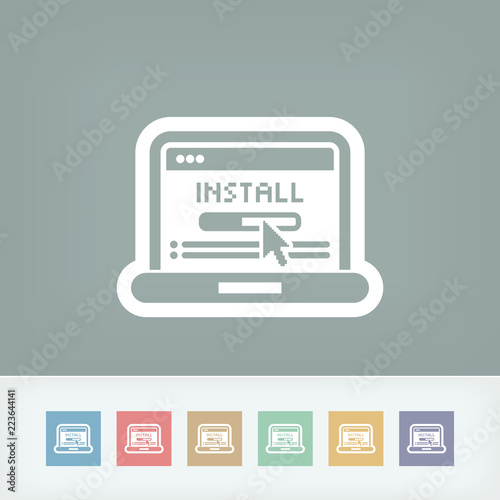 Pc install icon