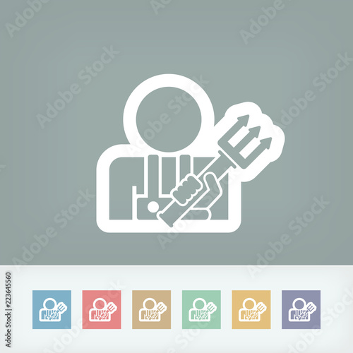 Pitchfork icon