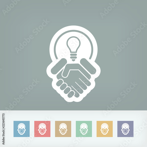 Agree new idea icon