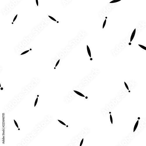 Exclamation mark pattern. 