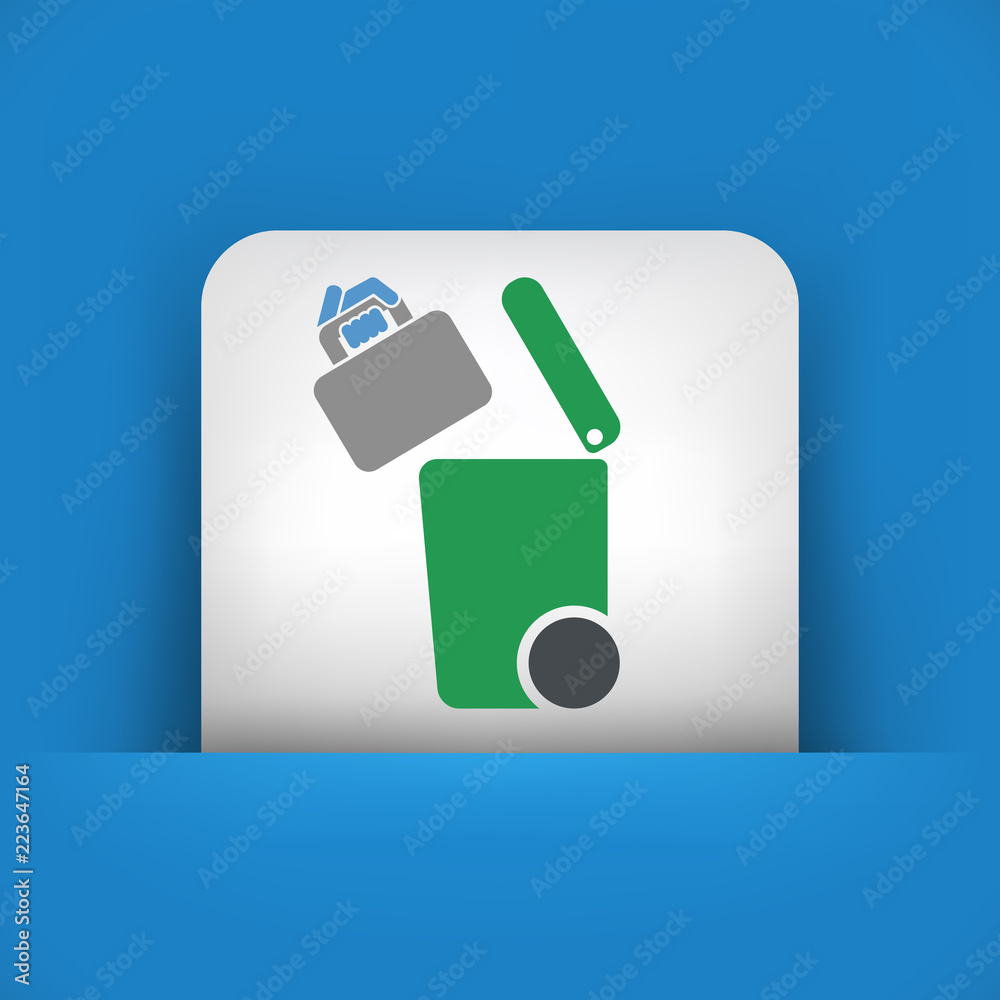Separate waste collection icon Separate waste collection icon