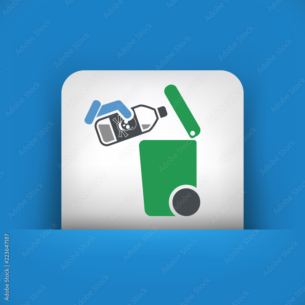 Separate waste collection icon Separate waste collection icon