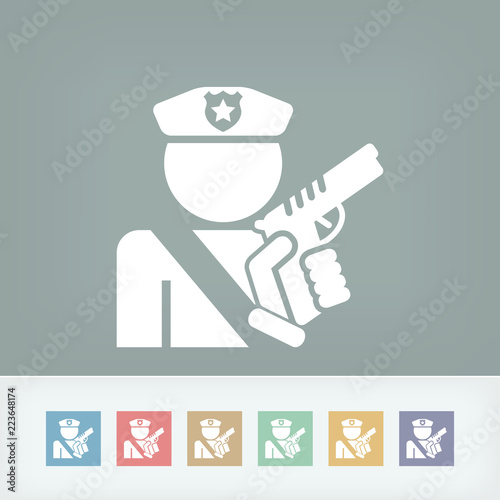Policeman icon