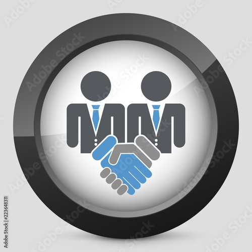 Corporate agreement icon