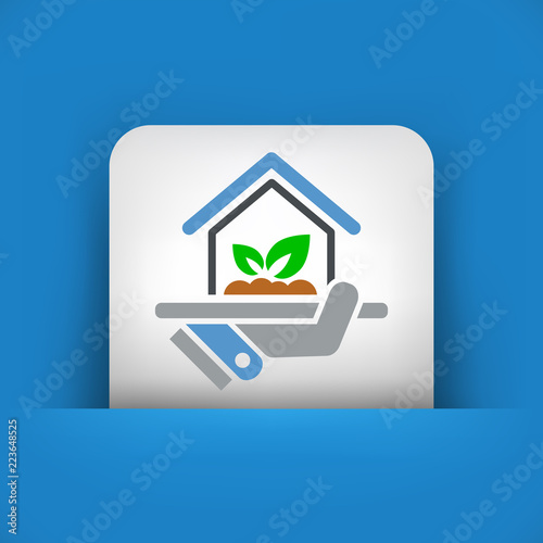 Indoors garden icon