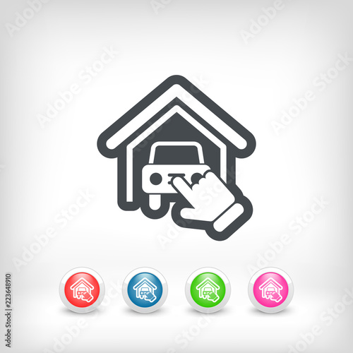 Car service icon