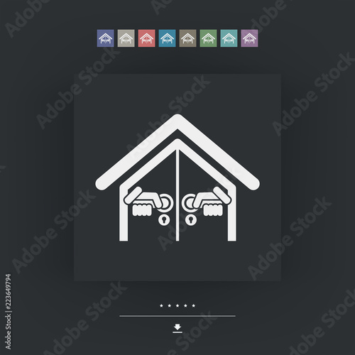 Door house opening