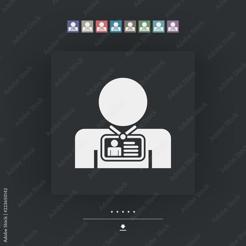 Staff card identity Staff card identity
