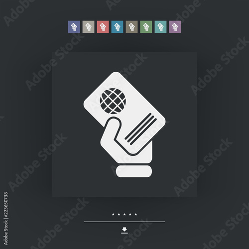 Passport icon