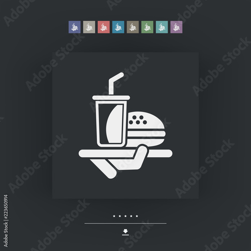 Fast food icon