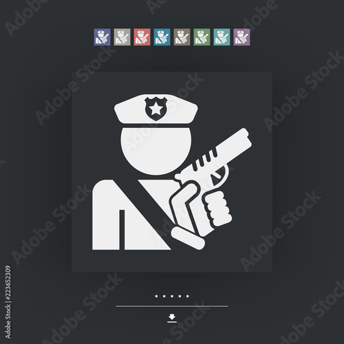 Policeman icon