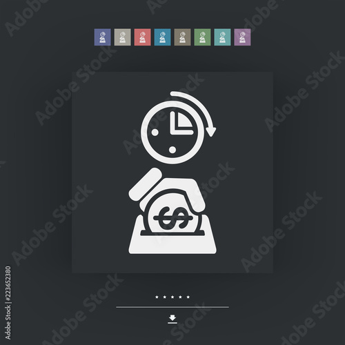 Money time icon