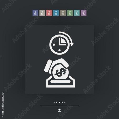 Money time icon