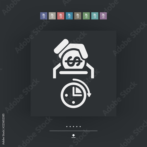 Money time icon
