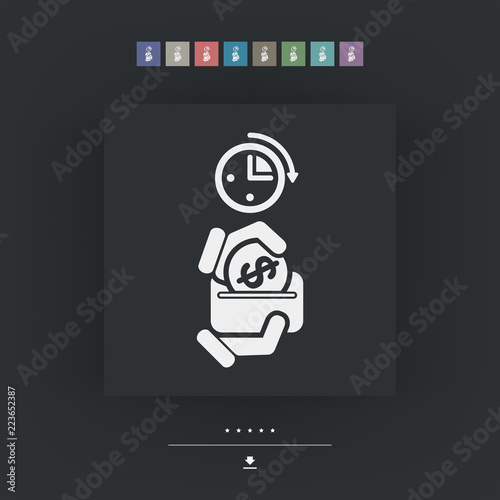 Money time icon