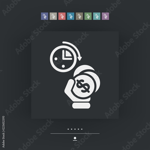 Money time icon