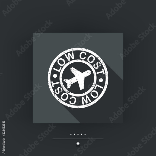 Lowcost airline icon