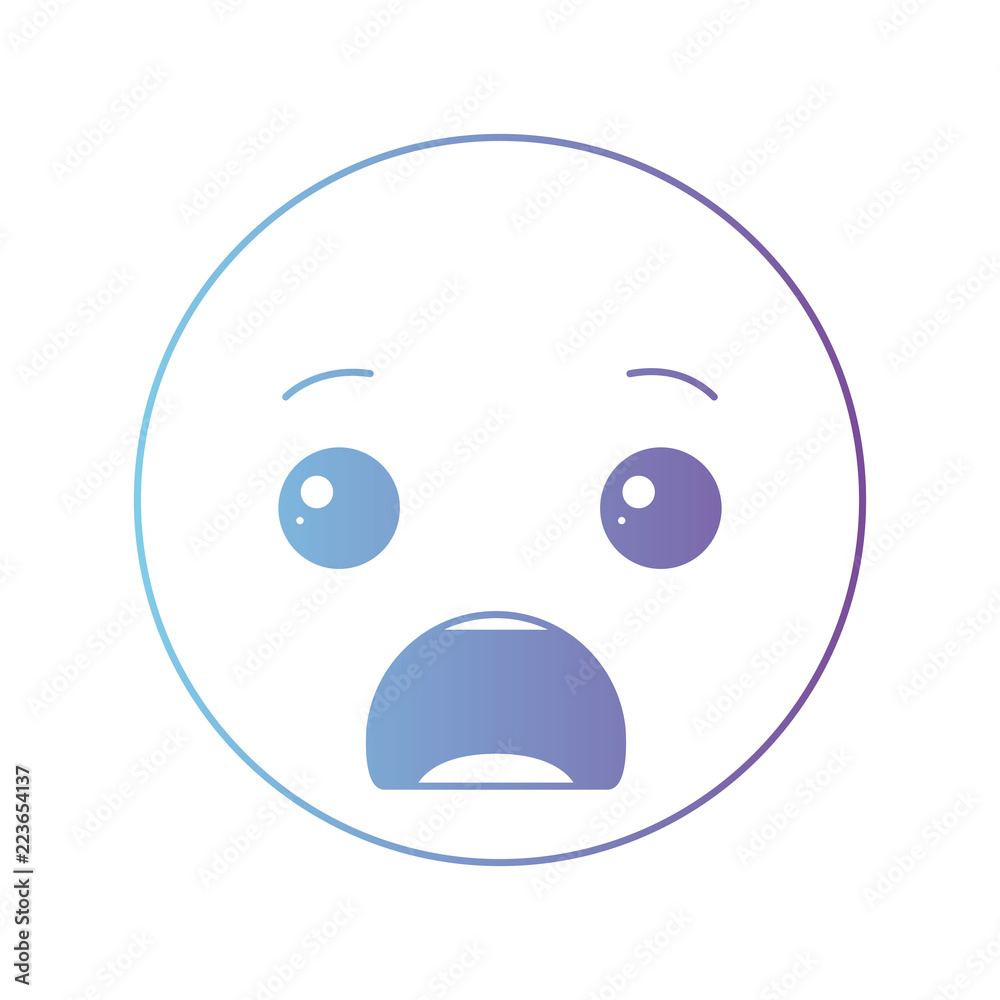 cartoon angry head kawaii character cartoon angry head kawaii character