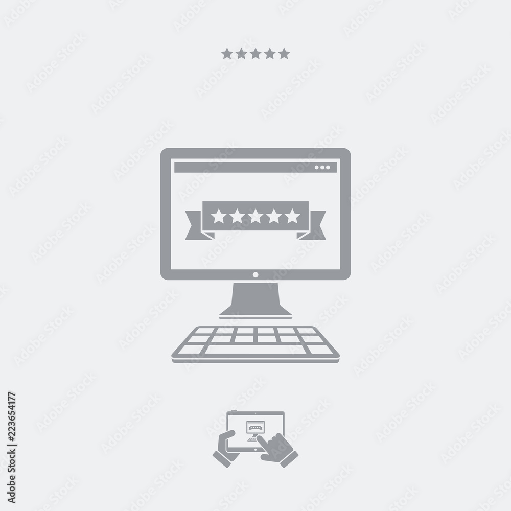 Five stars rating computer Five stars rating computer
