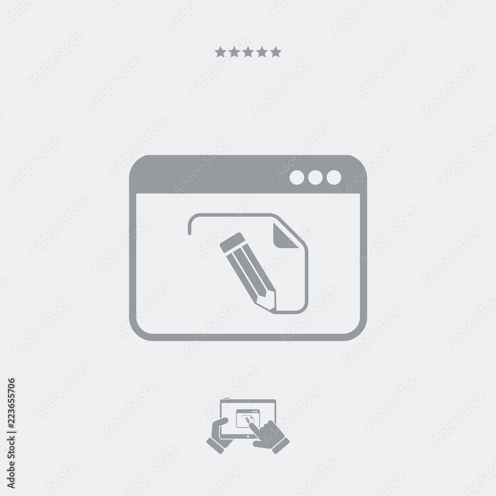 Project document flat icon Project document flat icon