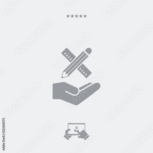 Design project - Minimal modern icon