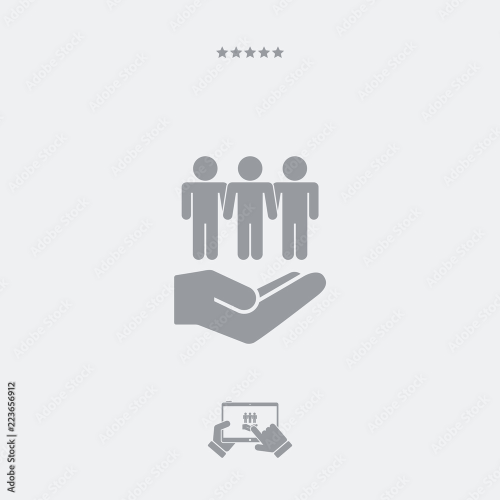 Community - Minimal single icon Community - Minimal single icon