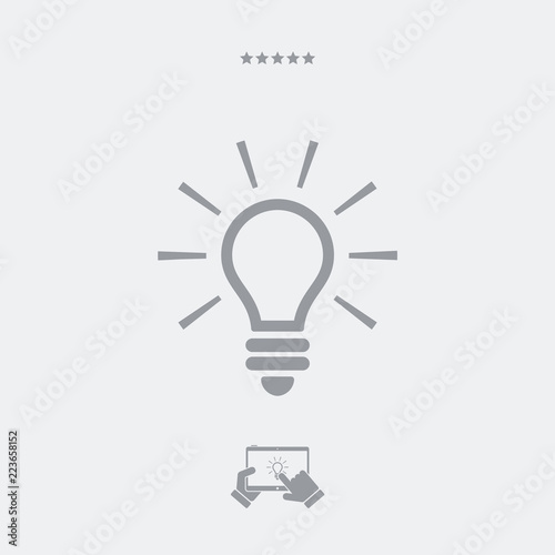Innovative ideas - Vector web icon