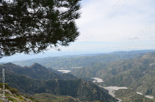 Tableau sur toile Panorama da Bova